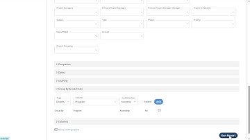 How to Filter Critical Tasks on the Task Report
