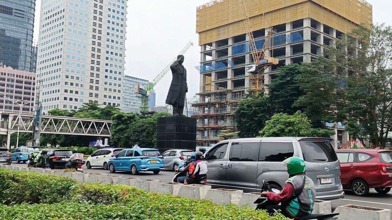 laporan Situasi Terkini + Ngabuburit di pusat bisnis kota jakarta