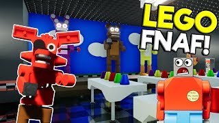 VISITING LEGO FIVE NIGHTS AT FREDDY'S RESTURANT!  Brick Rigs Gameplay Roleplay  Lego FNAF Survival