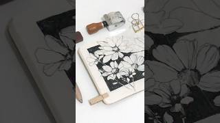 🌸#ink #journal #flipthrough #art #inkdrawing #drawing #sketch #doodle #trunk #urbansketch #inktober