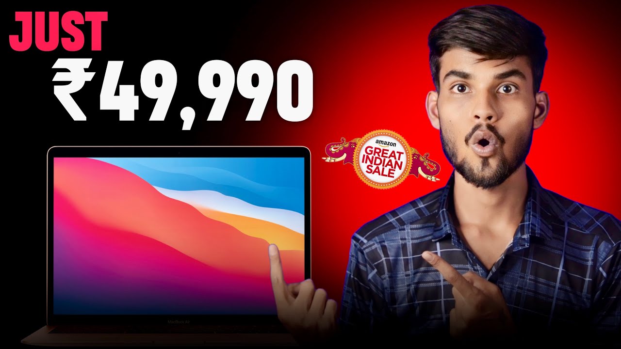 MacBook Air M1 Just ₹49,990 in Amazon Great Indian Festival 2024 😱 ...