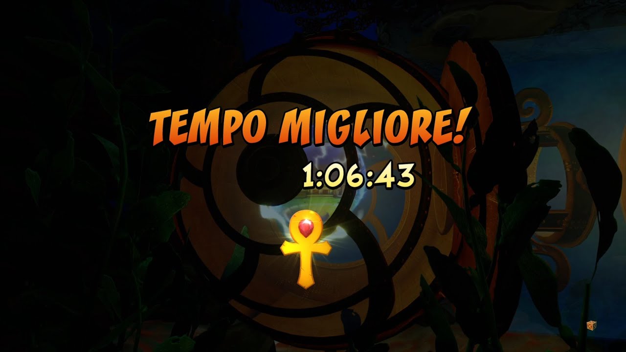 Crash Bandicoot 3 Under Pressure gold Relic Booyah, Grandma! Boo