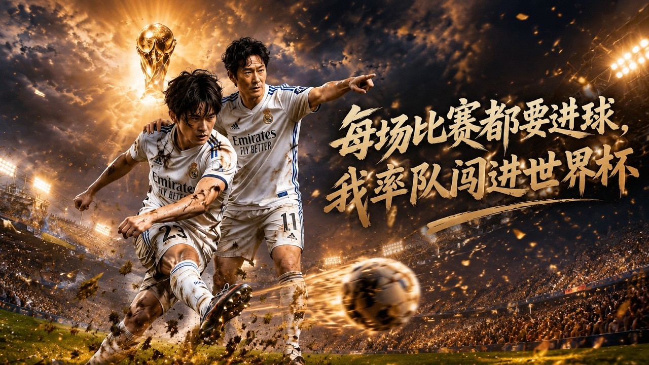 【高清全集】《每场比赛都要进球，我率队闯进世界杯》 #逆袭 #爱情 #甜宠 #反转 #热门短剧 #drama #爽剧 #電影 #精彩影视 #AI短剧