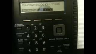 Panasonic KX UT133X, Grandstream GXP2100 install setup, BLF