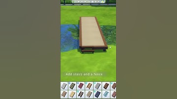 How to build a cool bridge in the Sims 4 #shorts
