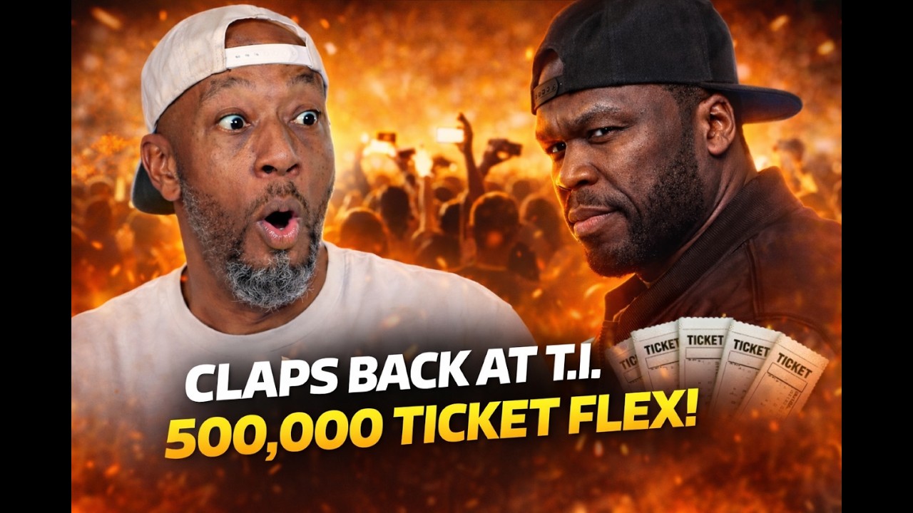 50 Cent Flexes 500K Tickets After T.I.’s Diss… Power Move or Dodge?