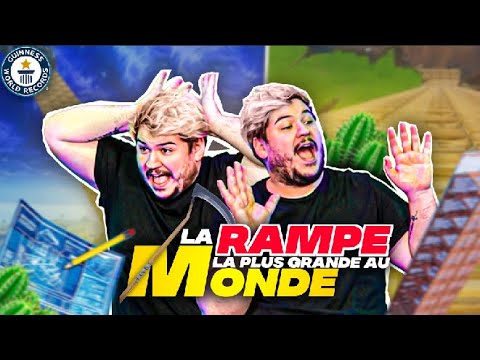 La plus GRANDE RAMPE de FORTNITE !!!