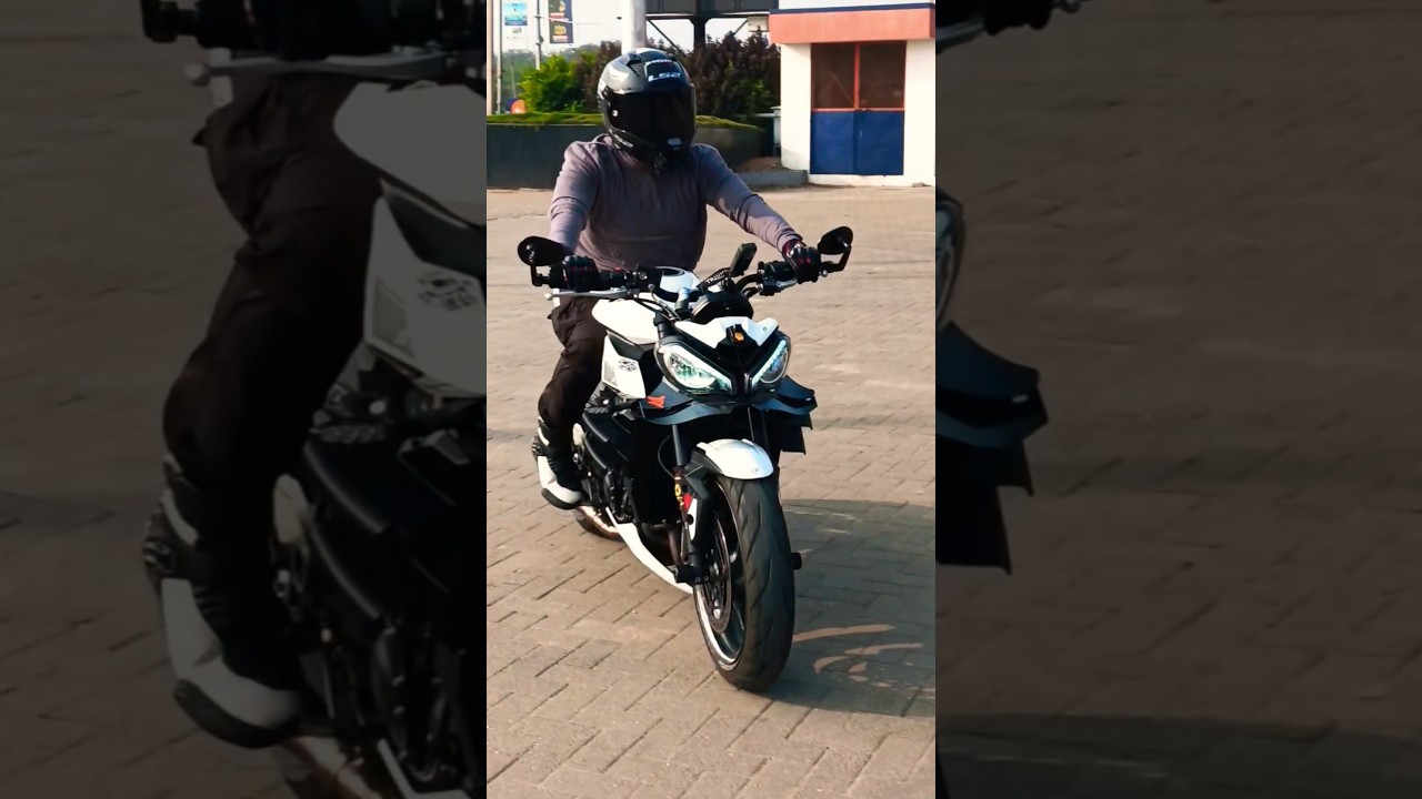 Street Triple 765 | Roar king Entry vibe 🔥