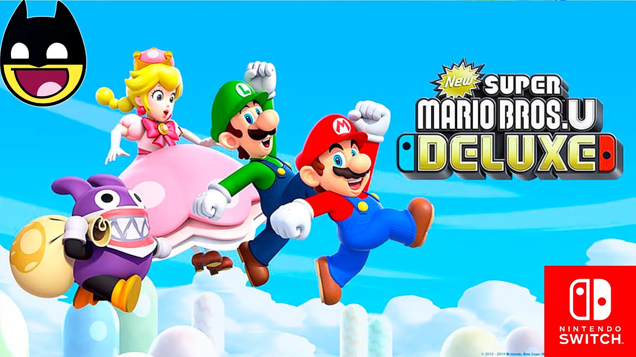 New Super Mario Bros U Deluxe: Final Boss + Ending - Nintendo Switch