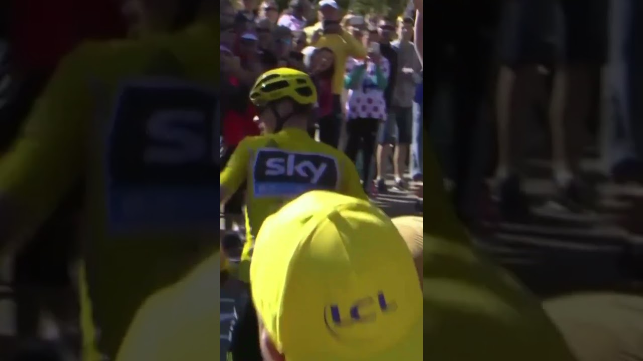 “WHERE’S HIS BIKE?!” 🏃‍♂️Throwback to that time Chris Froome went for a run on Mount Ventoux!
