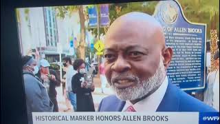 Allen Brooks Lynching Historical Marker Dedication at Main Street and Akard Street, Dallas, Texas.
