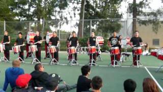 Pulse Percussion 2010 SCPA Finals Warm Up