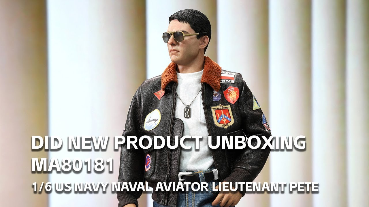 Unboxing video of MA80181 1/6 US Navy Naval Aviator Lieutenant
