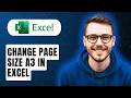 How To Change Page Size A3 In Excel [2026 Guide]