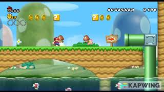 New Super Mario Bros Wii Game Over In Forward And Reverse