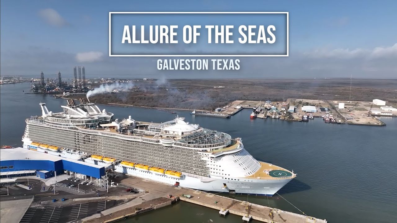 Exploring the Luxurious Allure of the Seas: A Drone Video Tour of the World's Largest Cruise Ship