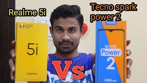 Tecno spark power 2 Vs Realme 5i full comparison | which one is best ?