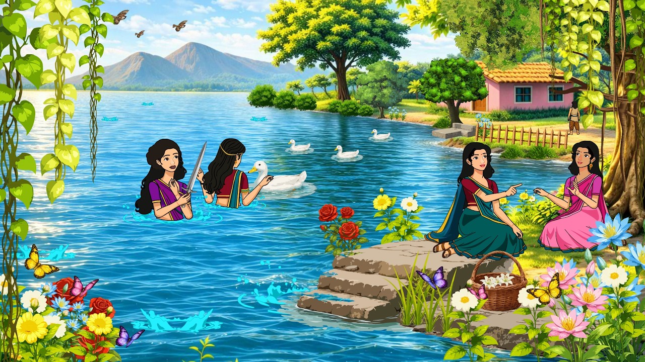 तालाब की परछाई में छिपा दो सहेलियों का खौफनाक अंजाम और चरवाहे का भाग्य | Moral Story | Hindi Kahani