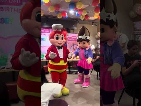 Birthday party with Jollibee and friends | Jade’s Diary101