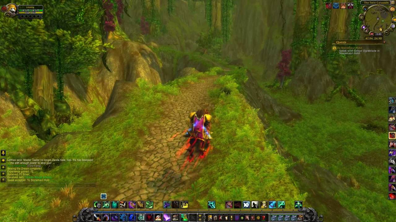 To Stonemaul Hold Quest ID 25386 Playthrough Feralas