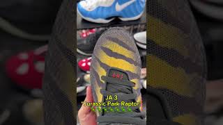 Raptor colors on the JA3 🤯#nike #basketball #sneakers #ja3 #jurassicpark #fy