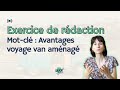 Exercice de rdaction web n1  structurer un contenu avantages voyage van amnag