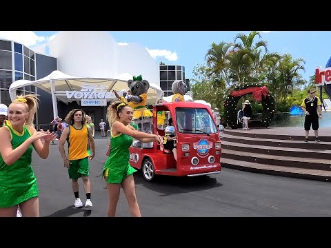 Kennys Aussie Celebration Parade Dreamworld Gold Coast 