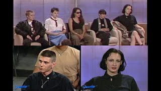 1993. Women Skinheads, Supremacist Groups In Studio Describe The Future They Hope For
