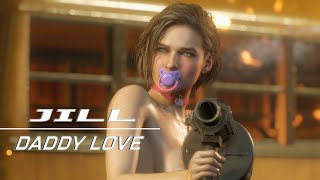 JILL as DADDY LOVE Costume 2 | RESIDENT EVIL 3 | Jill mod [4K 60FPS]