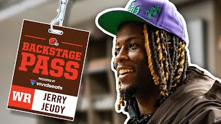 Jerry Jeudy can't wait to hit the field with Deshaun Watson | Backstage Pass | Cleveland Browns