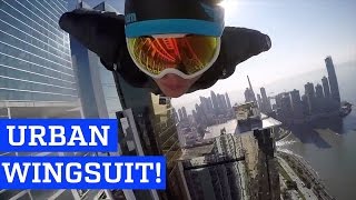 Urban Wingsuit Flying by Skyscrapers | PEOPLE ARE AWESOME