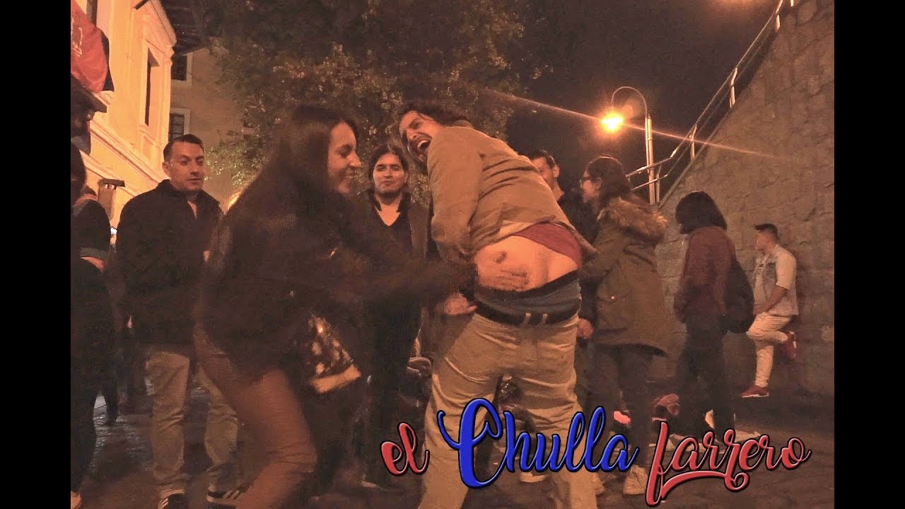Nalgadas en fiestas de Quito 2017