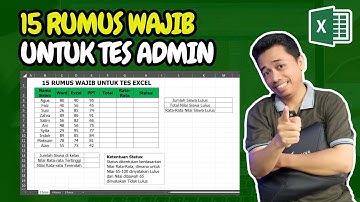 WAJIB BISA! 15 RUMUS EXCEL UNTUK TES ADMIN DAN SELEKSI KERJA