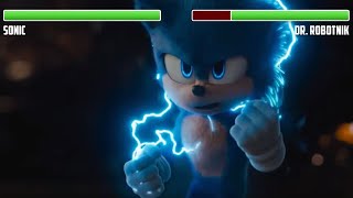 Sonic vs. Dr. Robotnik WITH HEALTHBARS | Full Final Battle | HD | Sonic the Hedgehog chords