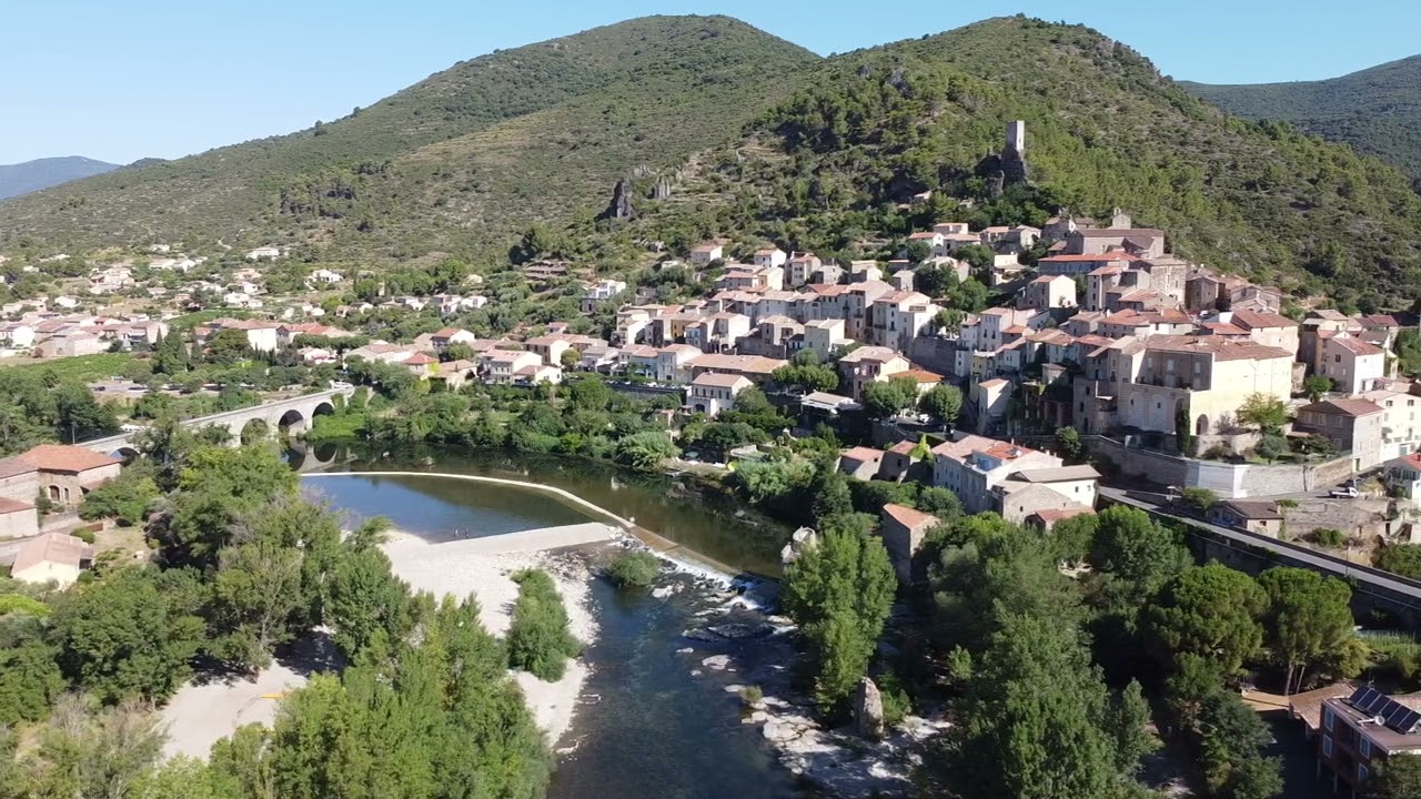 Over the River Orb in Roquebrun