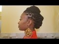 Requested Loc Style Tutorial: Short To Medium Locs