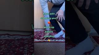 Stop Knee Pain When Standing! 3-Step Joint Warm-Up Routine 🛑