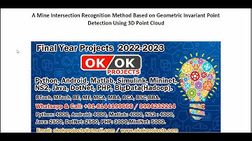 A Mine Intersection Recognition Method Based on Geometric Invariant Point Detection Using 3D Point