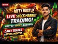🔴 LIVE: Nifty 50 &amp; Bank Nifty Live Trading | Sensex Today | Intraday Trades &amp; Portfolio Update