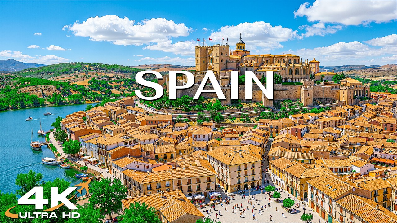 Spain Scenic Landscapes 4K 🇪🇸 | Mountains, Coastlines & Mediterranean Beauty