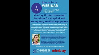 [2024] - Mindray IT Interconnected Solutions for Hospital and Emergency Medical Equipment