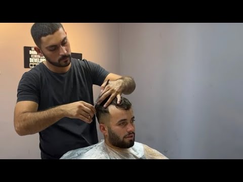 Turkish Barber Emircan ASMR Haircut