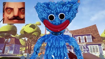 Hello Neighbor - My New Neighbor Poppy Playtime Huggy Wuggy Act 2 Gameplay Walkthrough