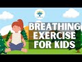 Circle Breathing Exercise for Kids | Improve Focus &amp; Lung Capacity | Yoga for Kids | Yoga Guppy