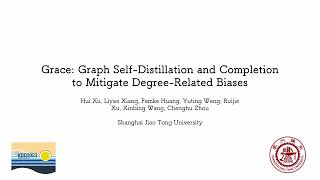 KDD 2023 - Graph Self-Distillation and Completion to Mitigate Degree-Related Biases