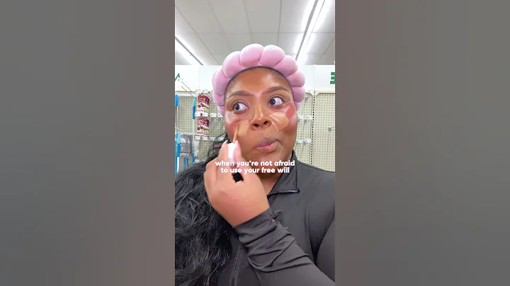 Get ready with me in the Dollar Tree 💚💄 #makeupshorts #grwm #dollartree #dollartreemakeup