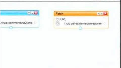 screencast: Yahoo! Pipes