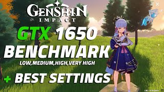 Genshin Impact GTX 1650 Max q + Best Settings