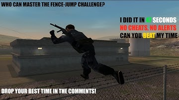 Fence-Jump Route | IGI 1 Mission 1 Cleared in 47 Seconds – No Cheats – Can You Beat Me? #igi #shorts