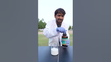 The Ending Will Shock You! 😳 Crazy Acid Reaction  #shorts